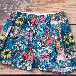 Druthers size Large ORGANIC COTTON HAWAIIAN PRINT BOXER SHORT